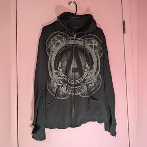 Distressed Atreyu Band Tour Hoodie